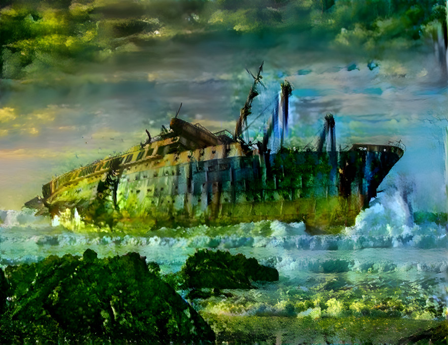 Wreck of the SS America, Canary Islands