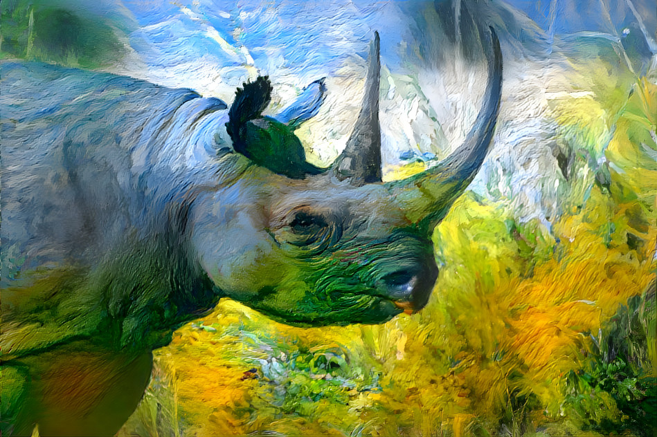 Two-horned Rhino