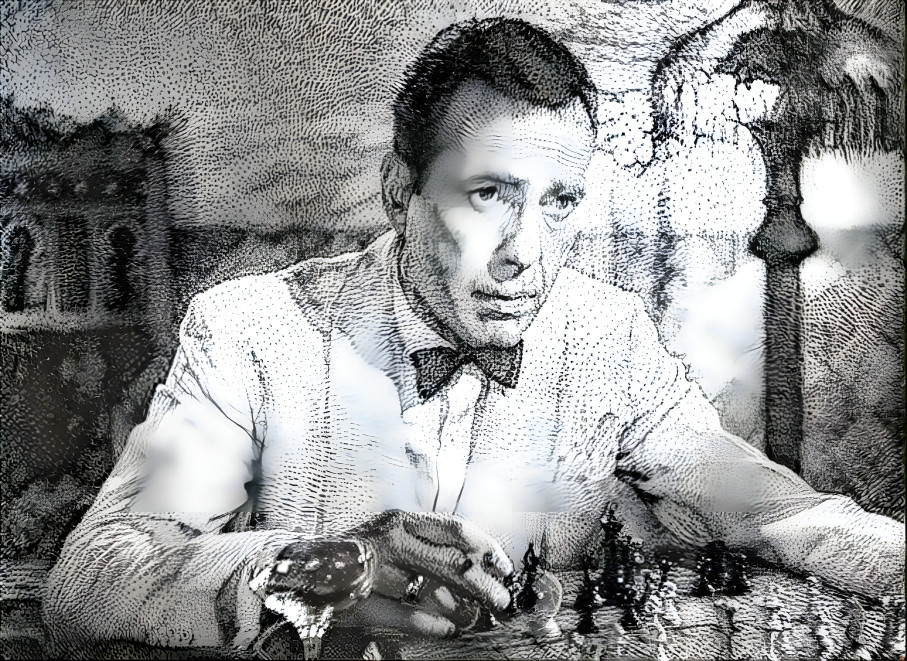 Bogart in Casablanca