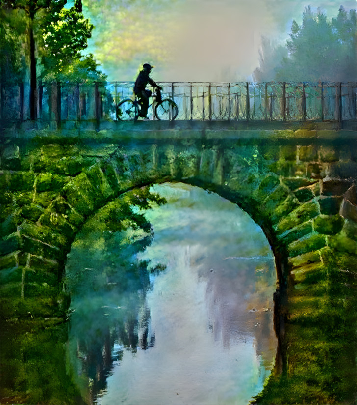 Bicycle on a Bridge