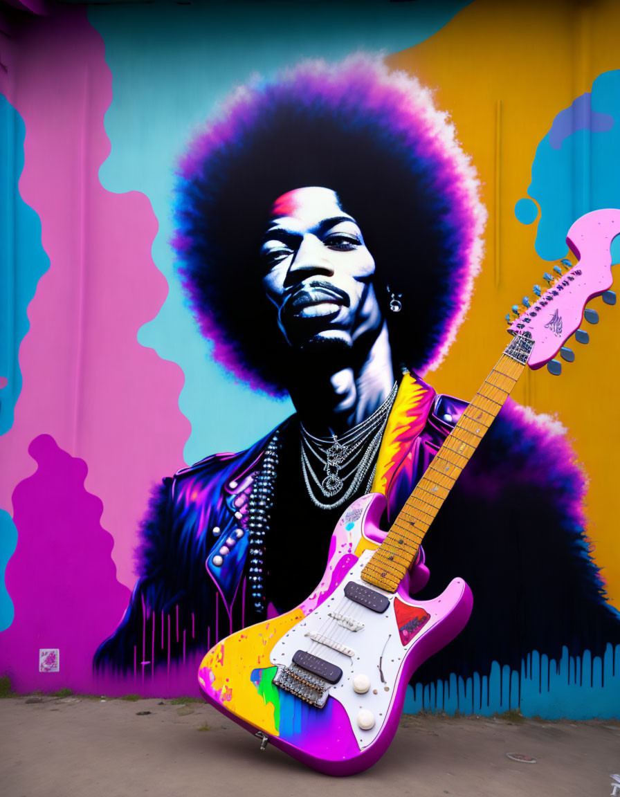 Hendrix Graffiti 