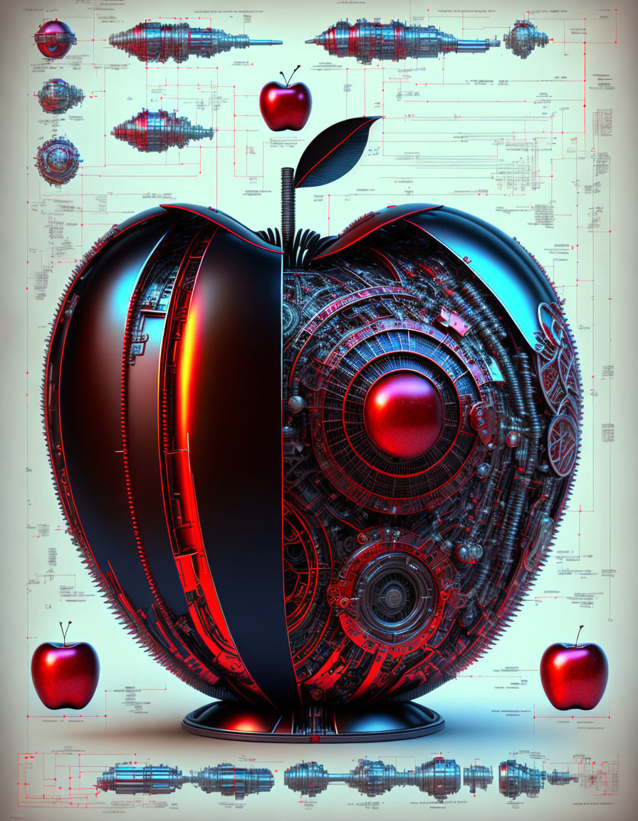 Robotic apple schema 