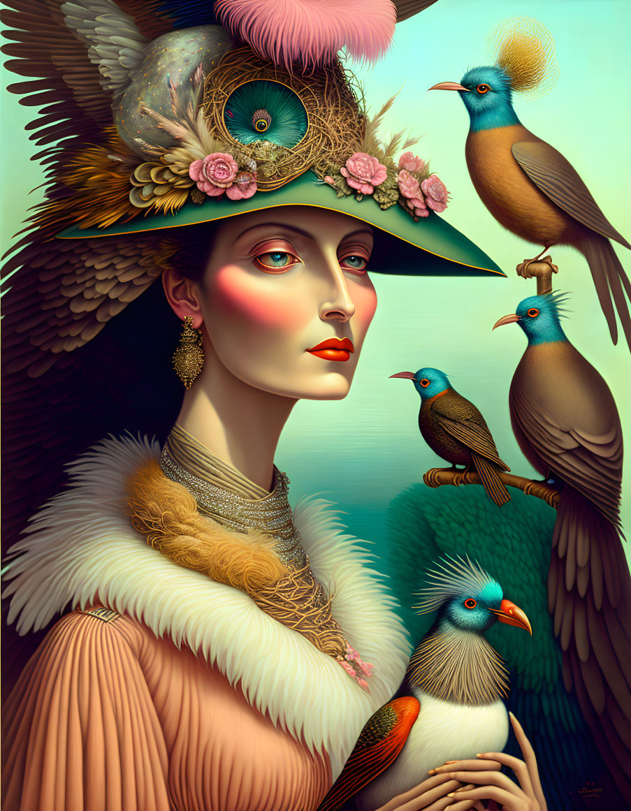 Bird lady 