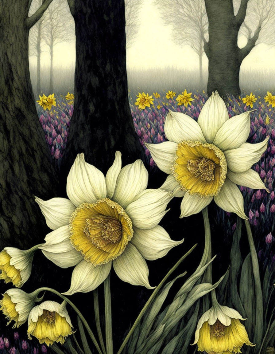 Wild Daffodils 