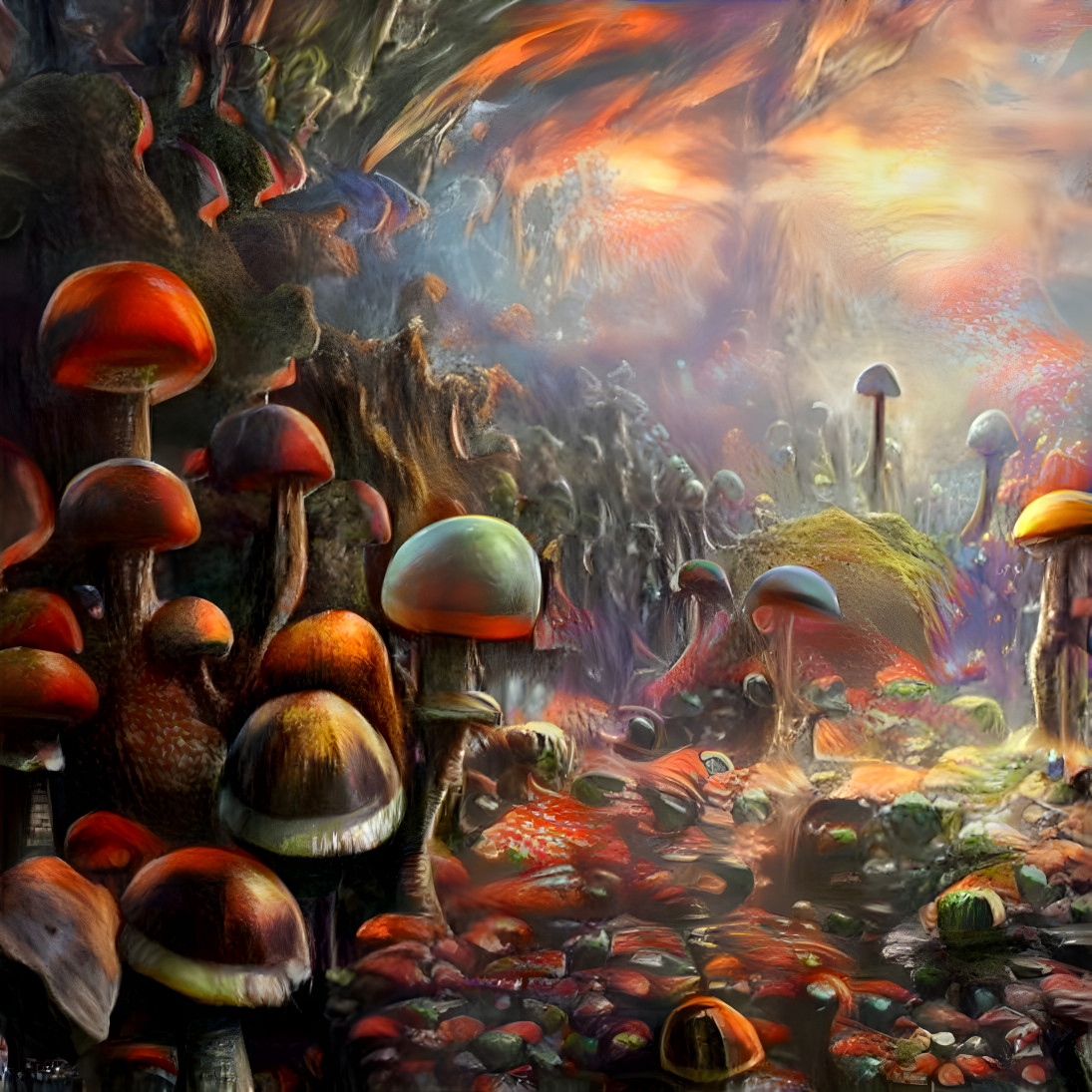 Planet of the magic mushroom wizards 