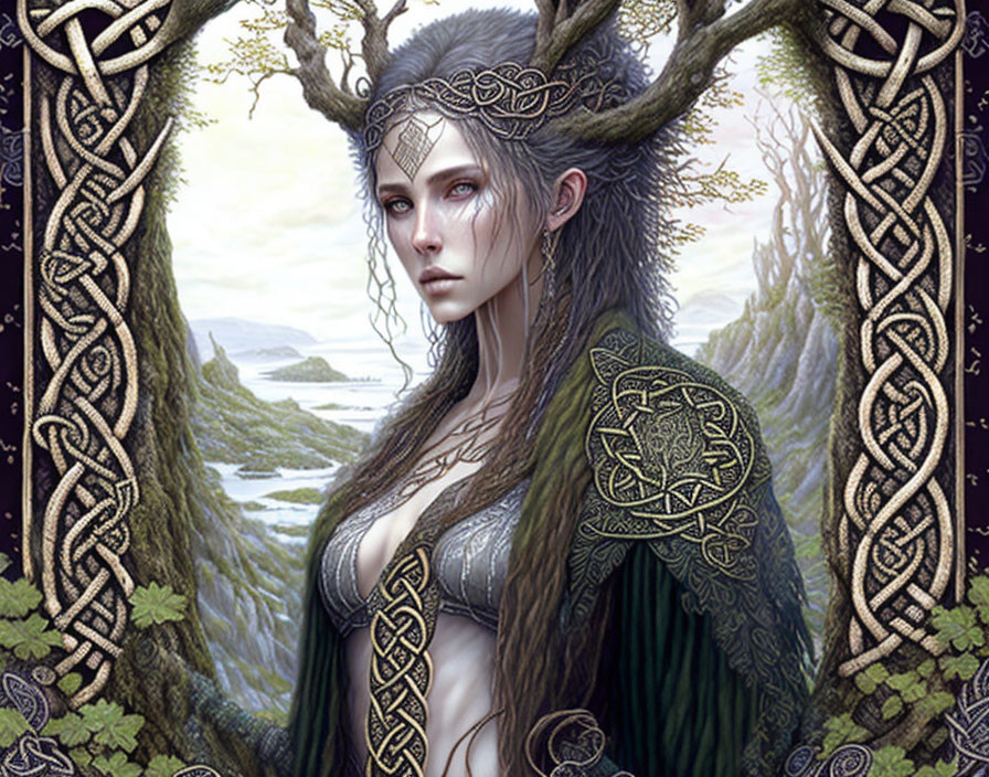Druid woman
