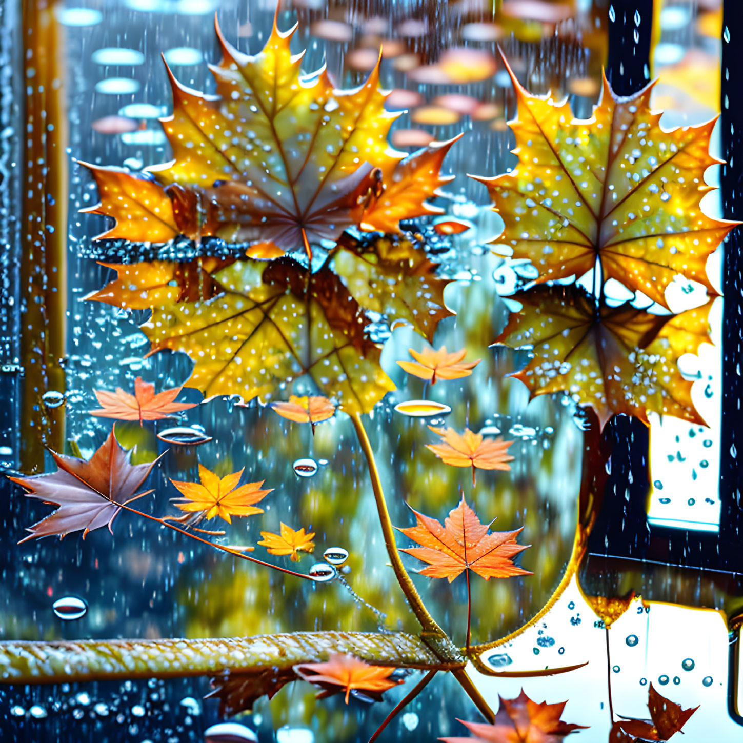 Autumn rain