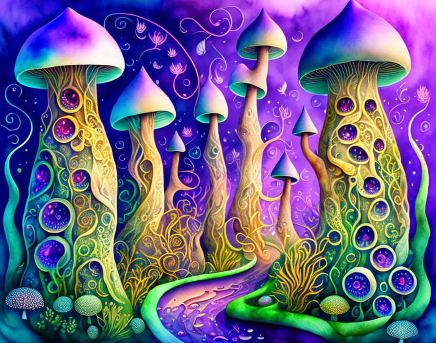 Mushroom road