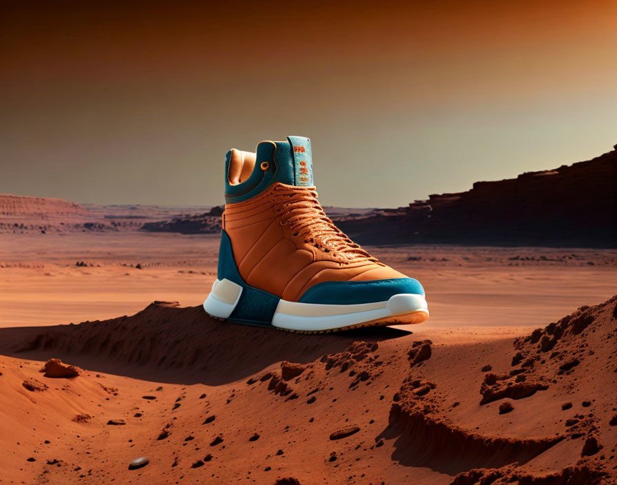 Sneakers on the Mars