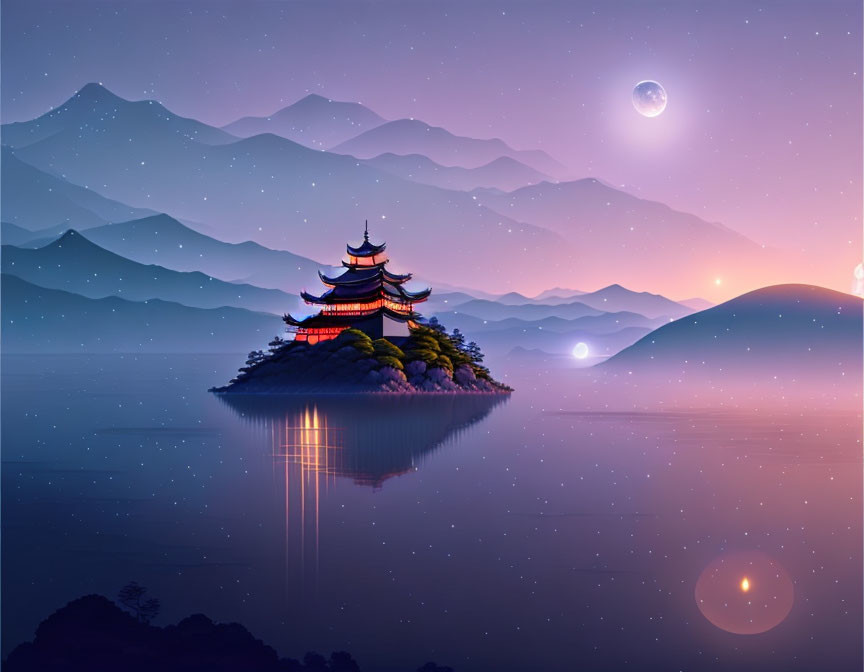 Japan temple