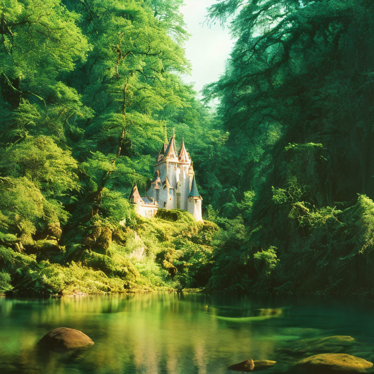 Forest castle