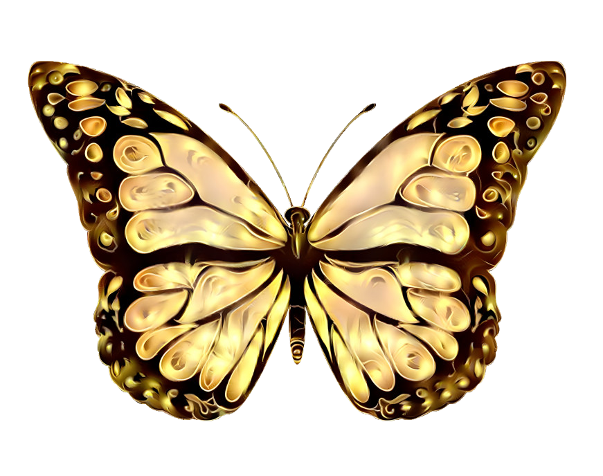 golden butterfly