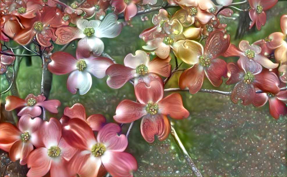 Dogwood Blossoms - Sparkle