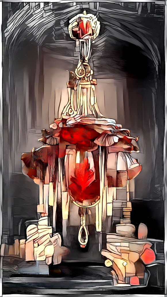 The Red Chandelier 