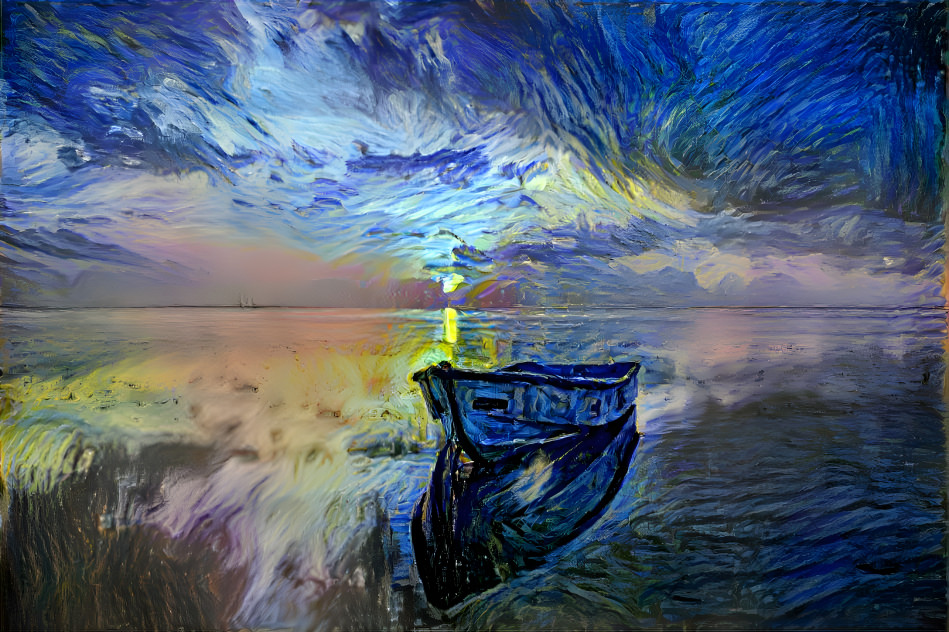 Van Gogh boat