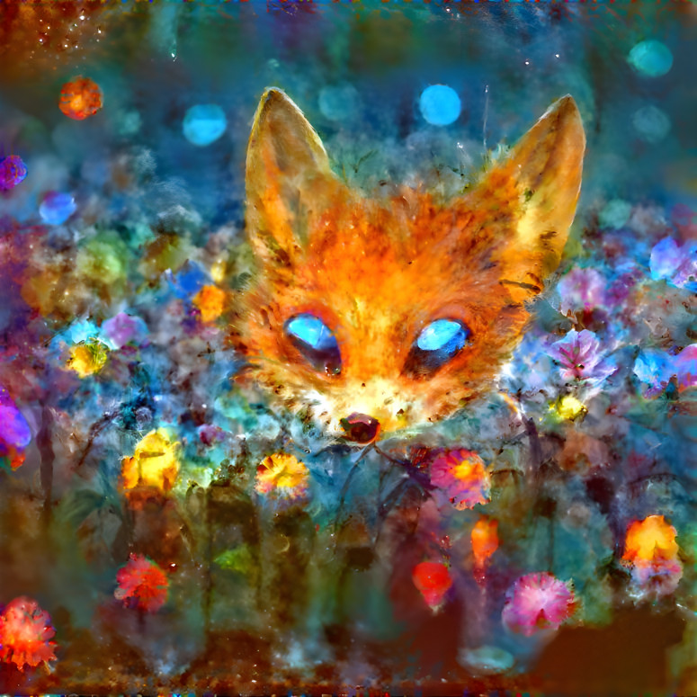fox in a meadow
