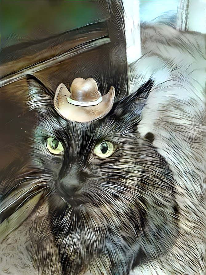 Kitty with Sombrero 