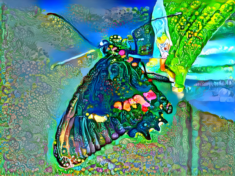 A Garden in a Butterfly