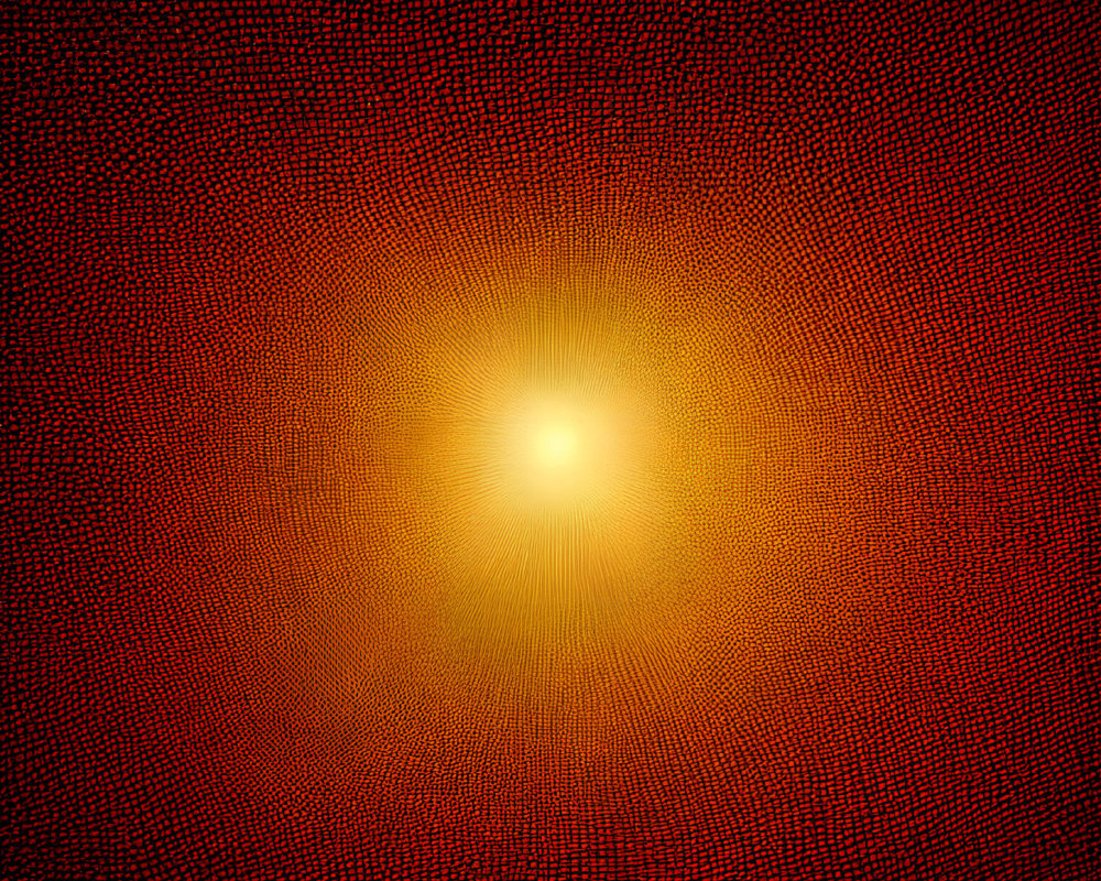 Radiant light on textured red background with gradient effect.