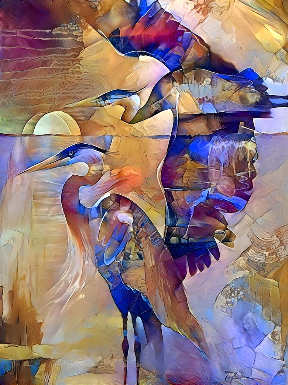 OISEAUX BLEUS /  BLUE BIRDS