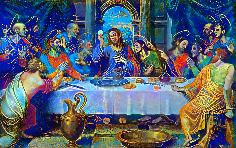 PSCHEDELIC LAST SUPPER