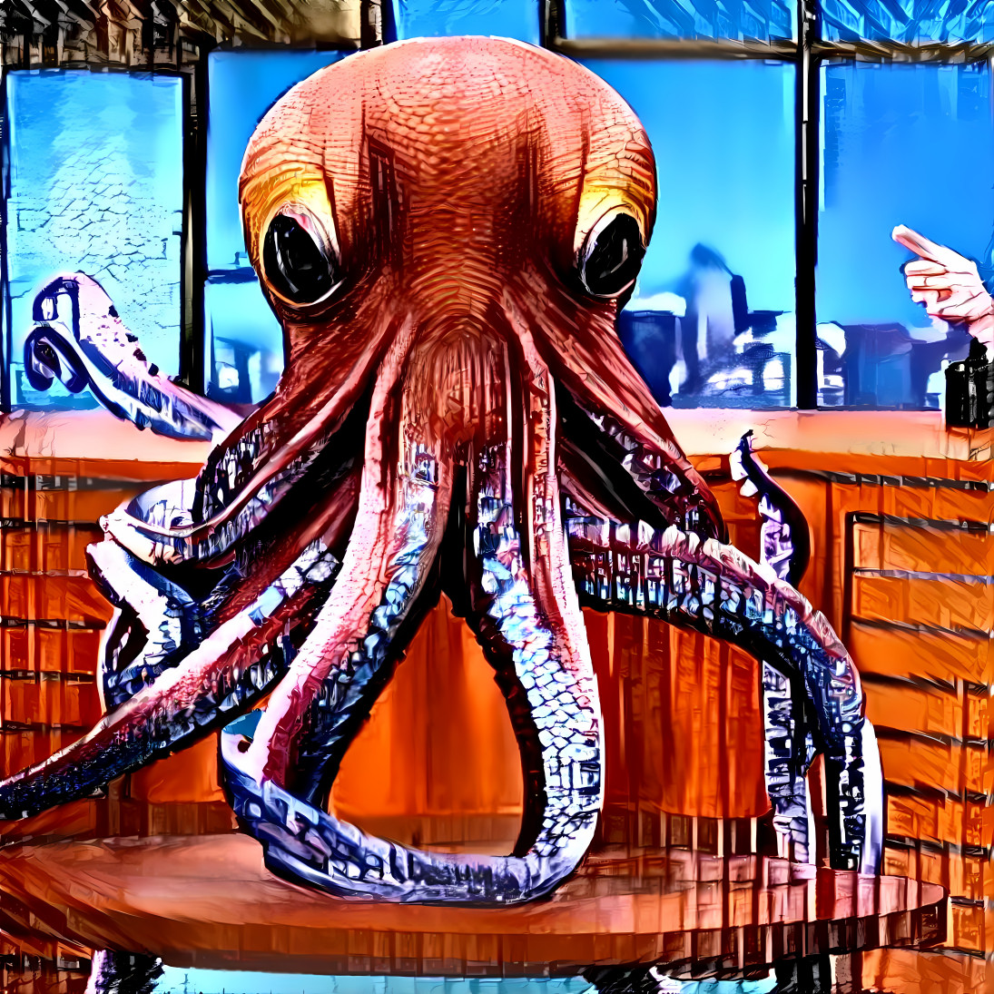 urban octopus appears on Kimmel