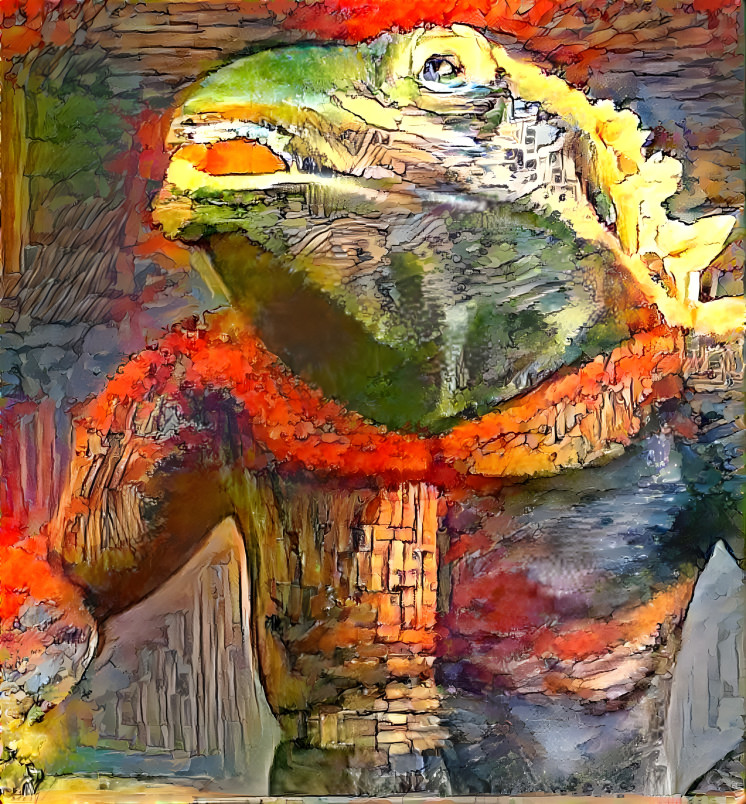 pumped lizard man