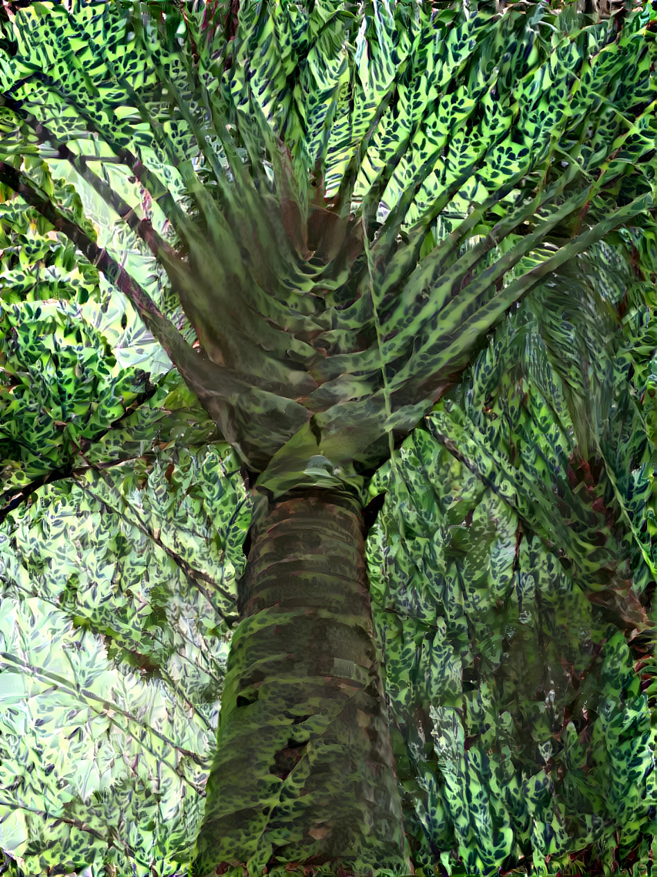 triangular palm