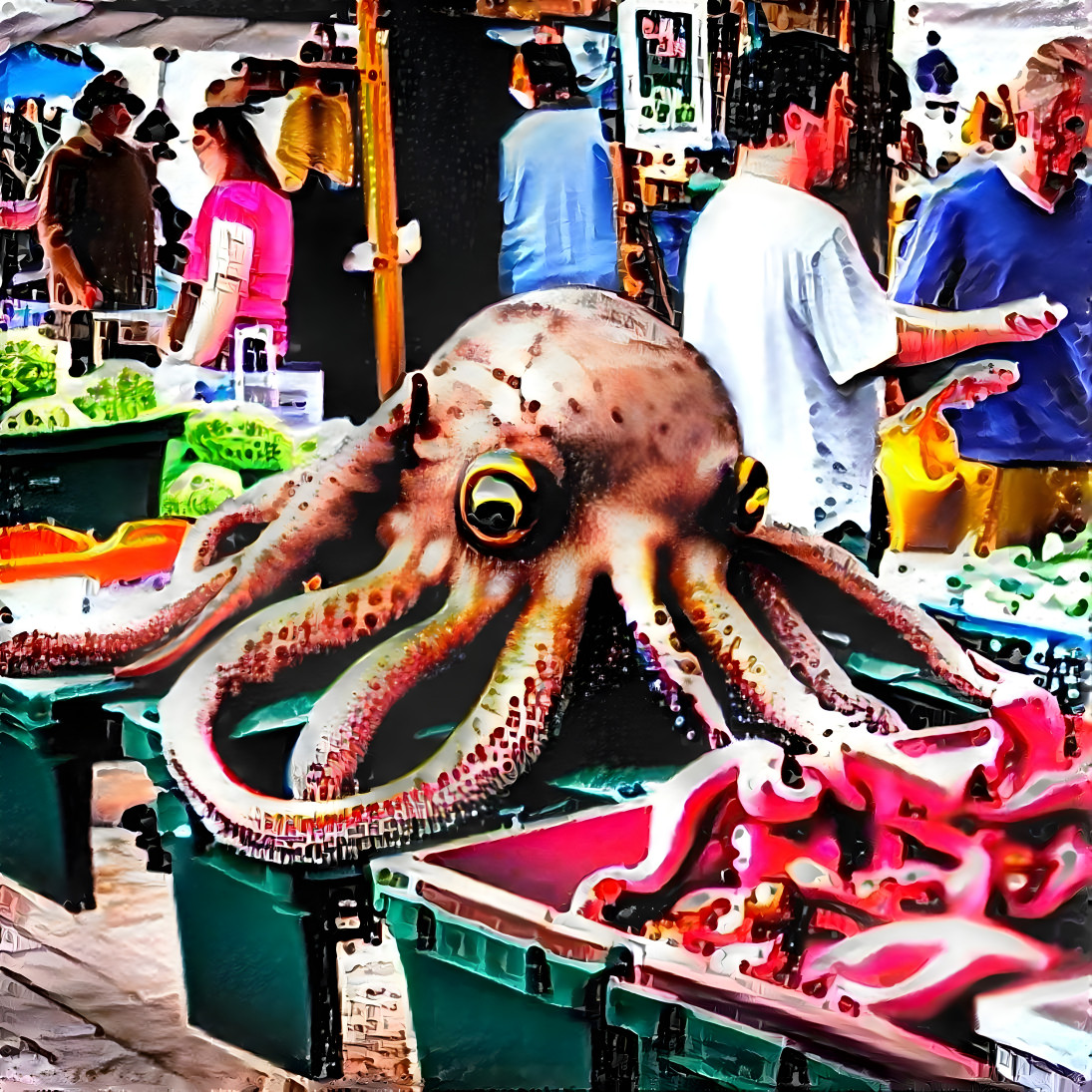 urban octopus shops the farmers' market