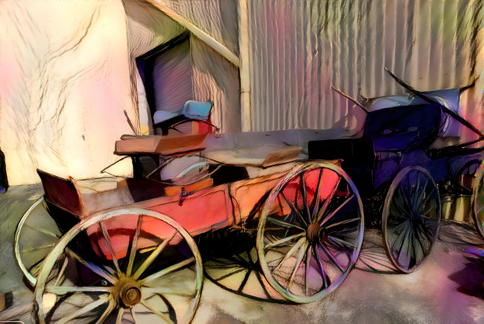 Carriages from eras past