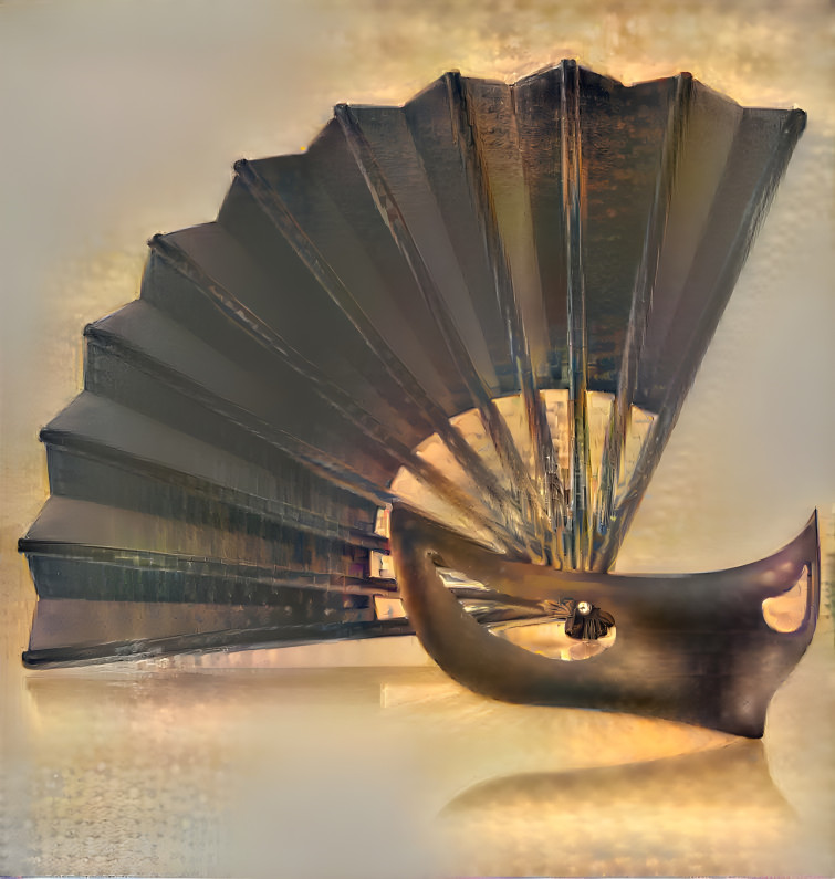 fan and mask