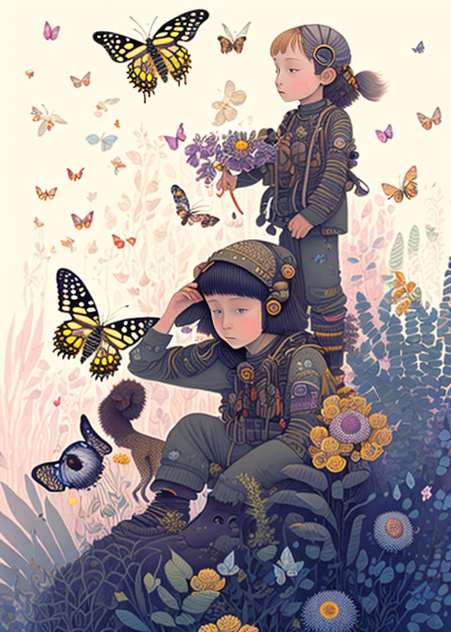 Two young explorers