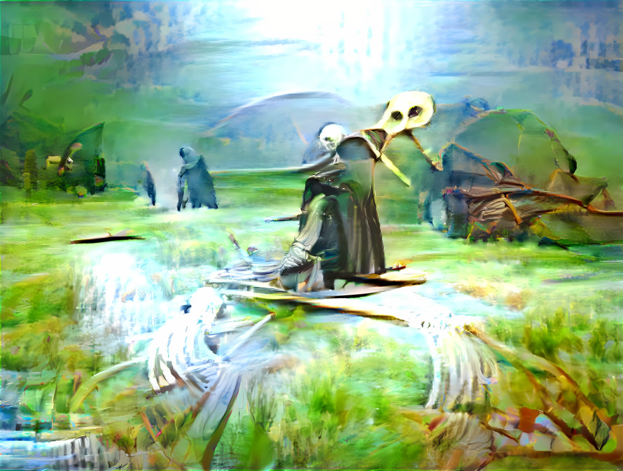 Death visits the forest 