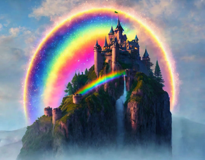 Rainbow castle