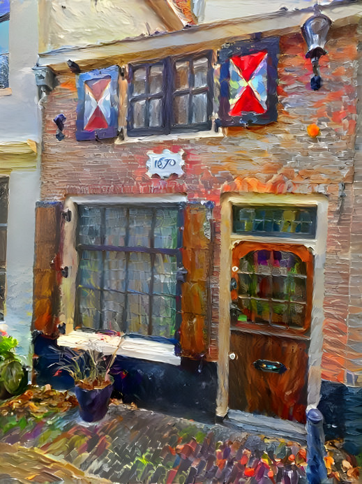 Cute little house in Haarlem