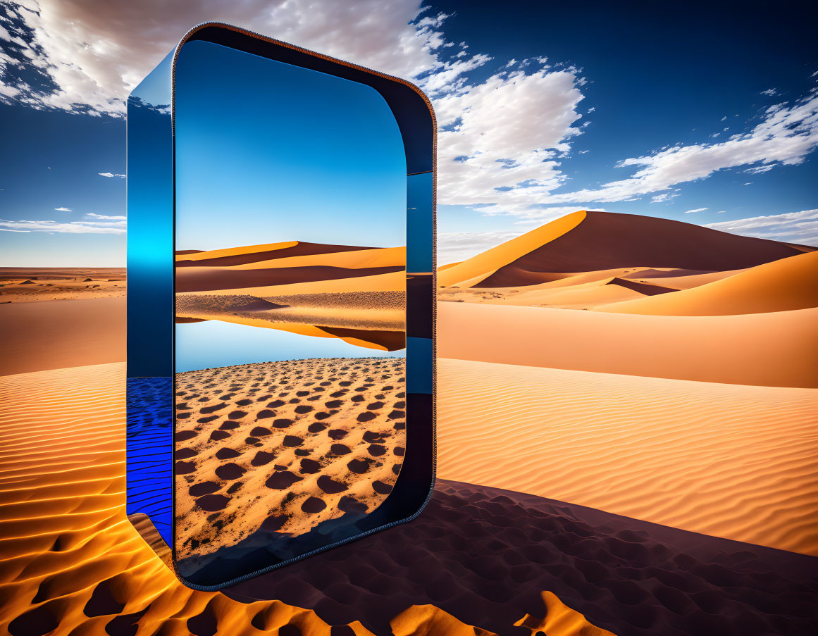 Mirror in a Desert