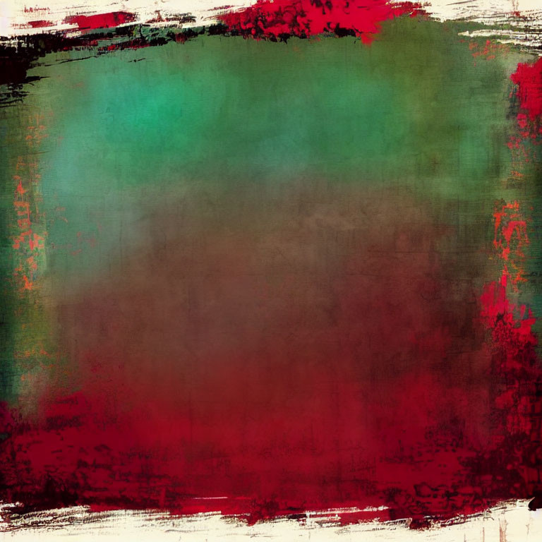 Textured abstract background with dark reds, murky greens, and hints of black.
