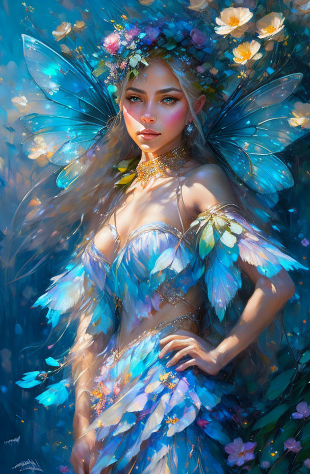 Bluebird Fairy