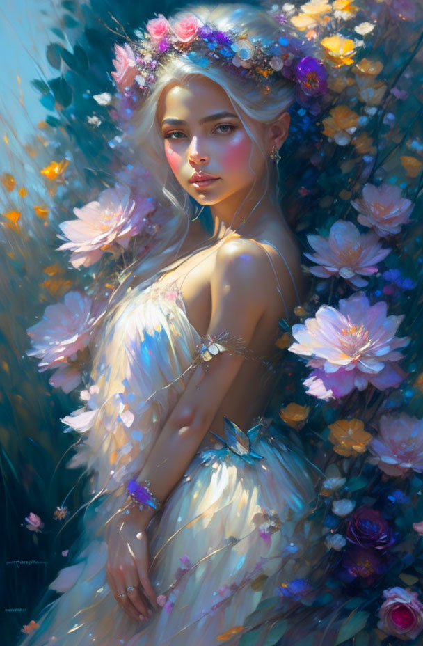 Blue Fairy Girl