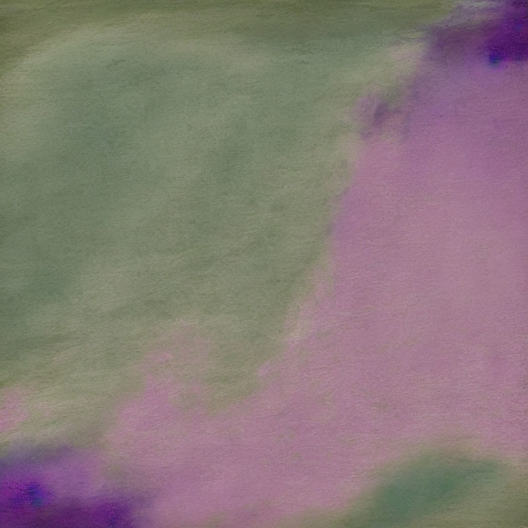 Green and Purple Abstract Watercolor Background with Soft Texture