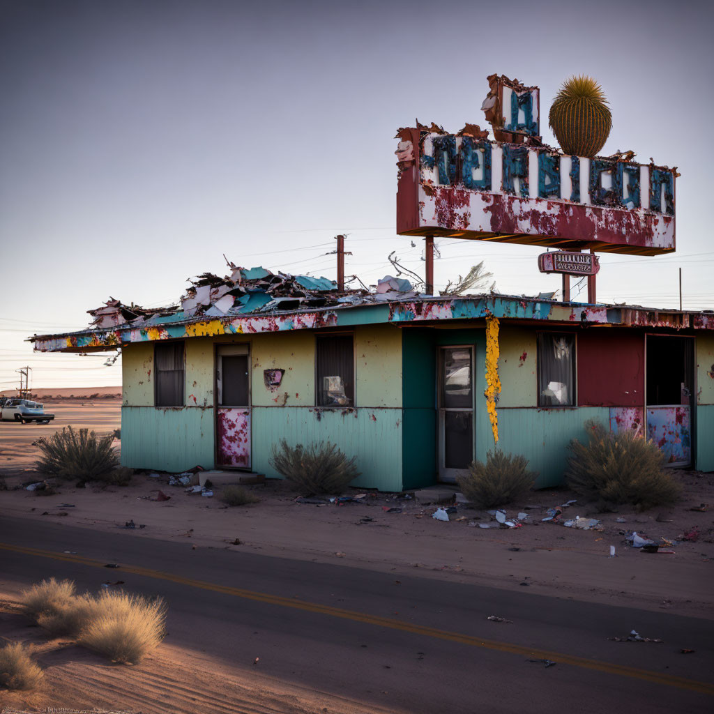 Abandoned in Barstow