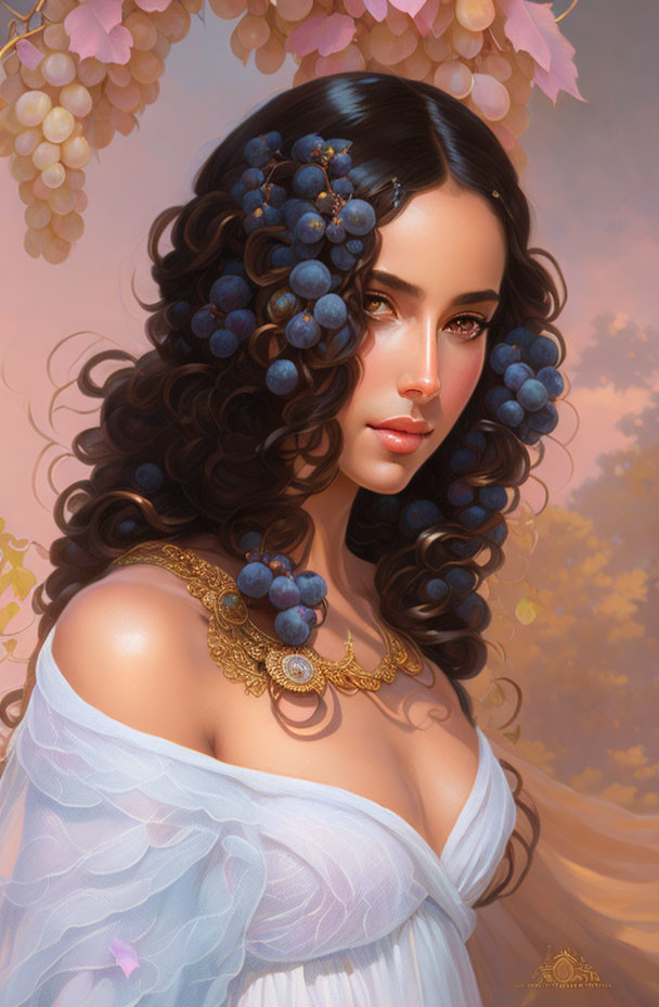 Greek Goddess of the Vines