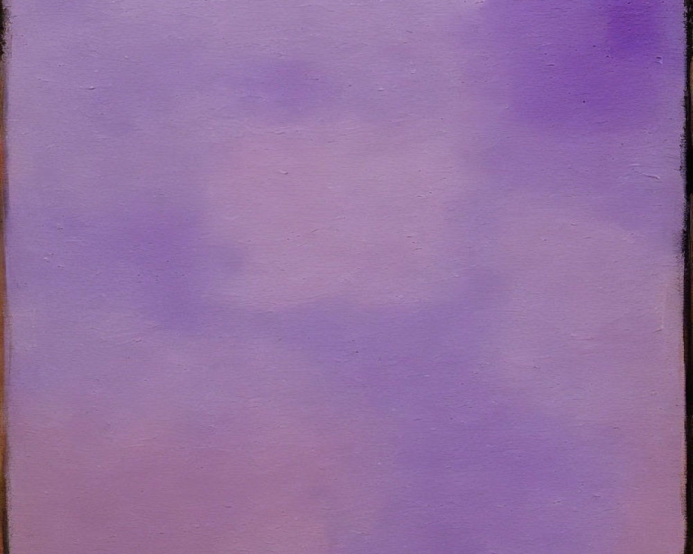 Purple and Lavender Monochromatic Painting with Gradient Shifts and Texture