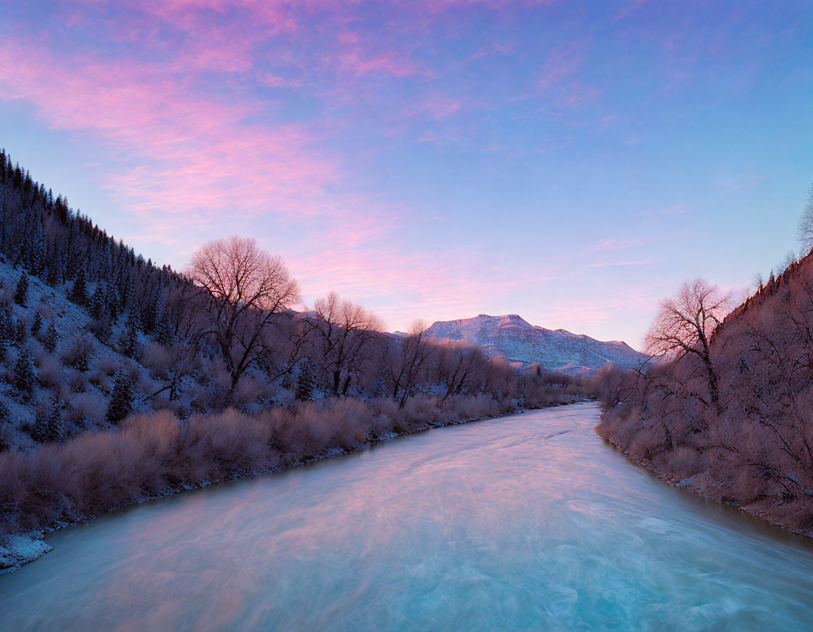 Icy Provo River