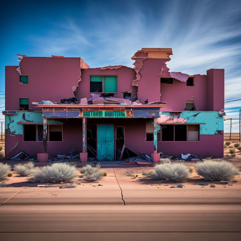 Abandoned Hotel in New Mexico