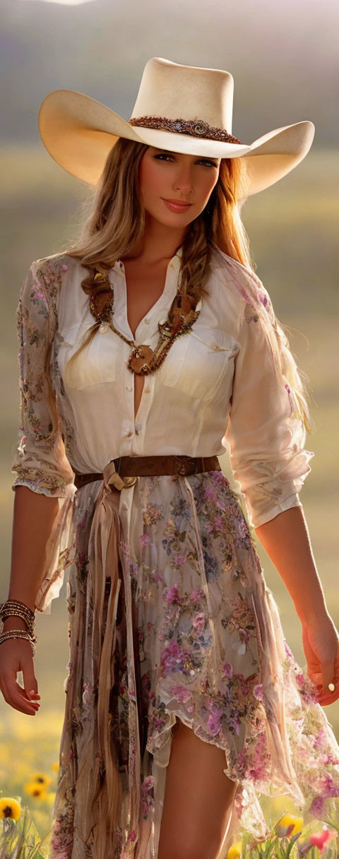 Beautiful Cowgirl