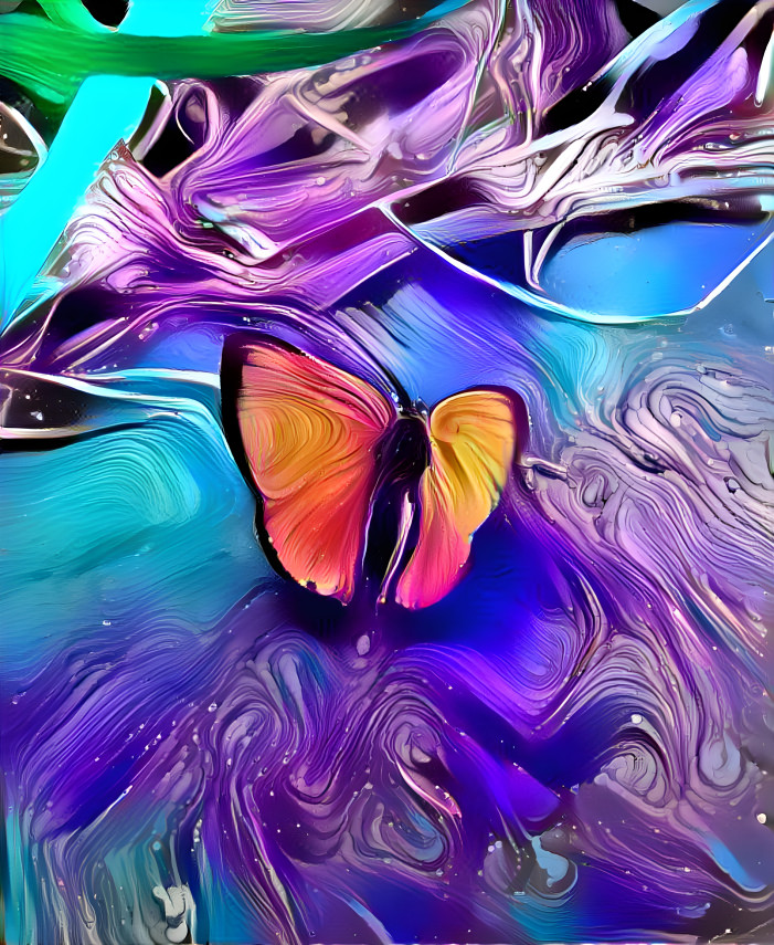 Butterfly, beuty into beauty