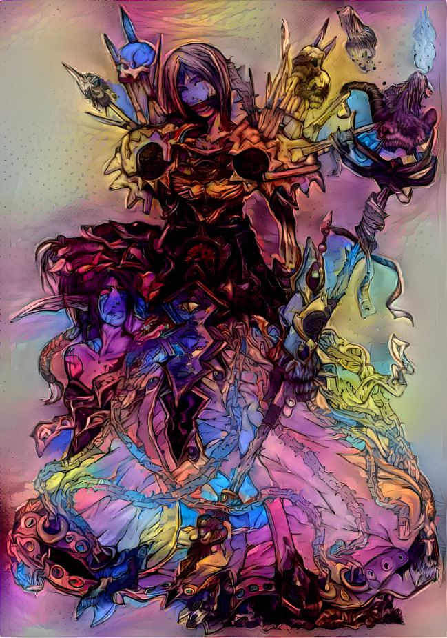 Colourful Warlock