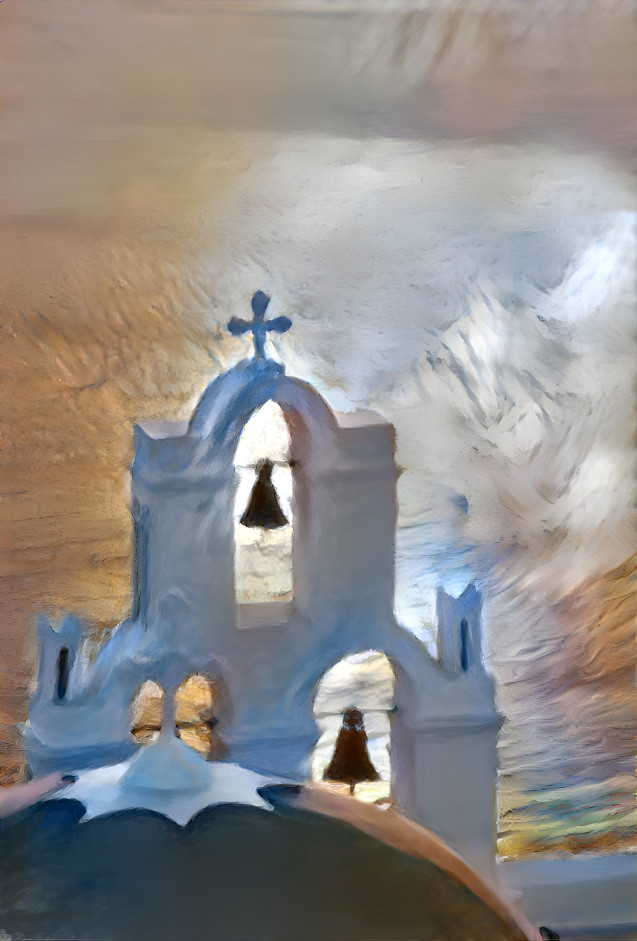 campanar Santorini