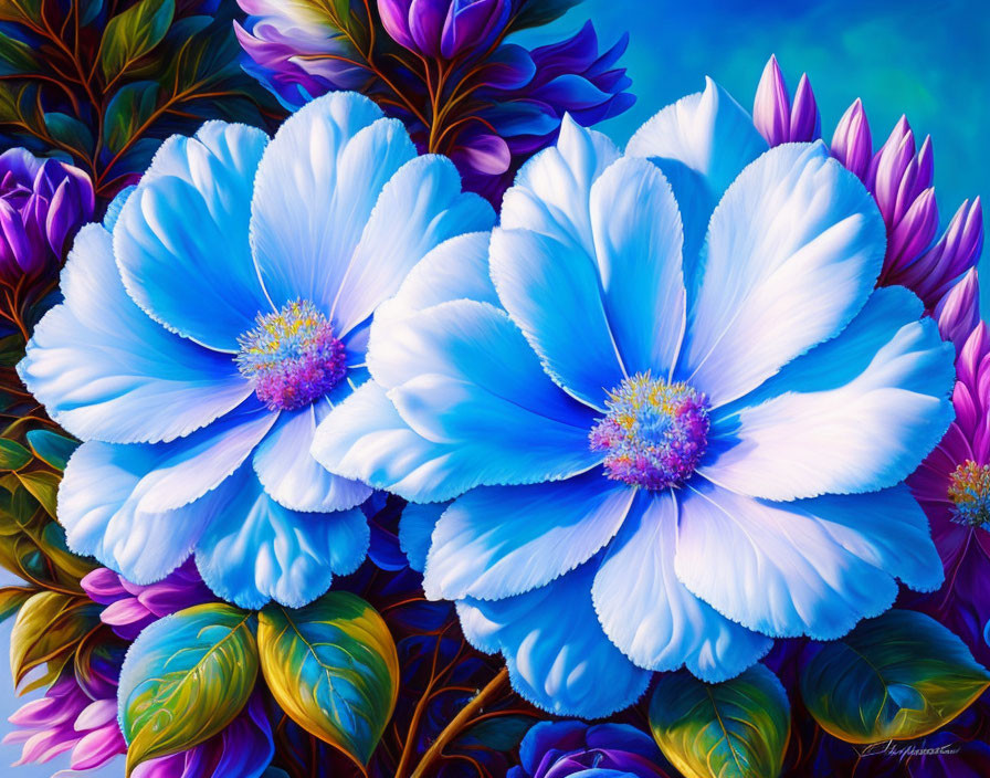 bluetiful flower